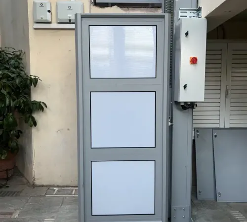 Εγκατάσταση Εξωτερικού Ασανσέρ «Ίκαρος» στην Πεντέλη | Ηλεκτρική Κολόνα Ανύψωσης