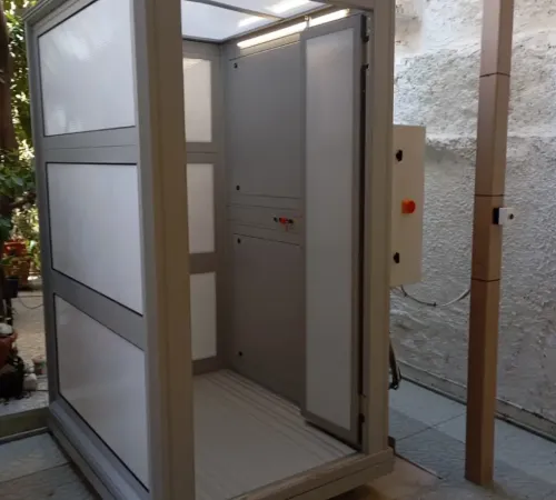 Εγκατάσταση Εξωτερικού Κάθετου Ανελκυστήρα ΑΜΕΑ στο Περιστέρι | Προσβασιμότητα κατ' οίκον