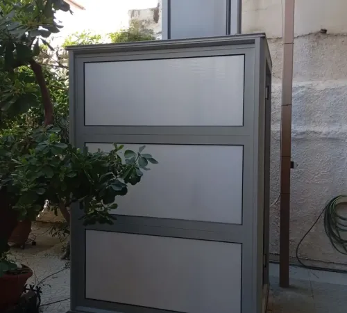 Εγκατάσταση Εξωτερικού Κάθετου Ανελκυστήρα ΑΜΕΑ στο Περιστέρι | Προσβασιμότητα κατ' οίκον